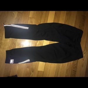 REI cropped reflective leggings